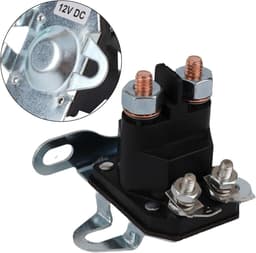 Startrelais Grasmaaier - Dubbelpolig Solenoïde - Motor Starten - Flexibele Aansluitingen - 12 Volt - Zoals Afgebeeld — thumbnail 2