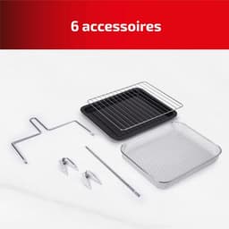 XXL Luchtfriteuse 23L - Gezond Frituren zonder Olie - 1800W - 8 Programma's - Digitale Bediening - Dubbele Verwarming - Inclusief Accessoires — thumbnail 4