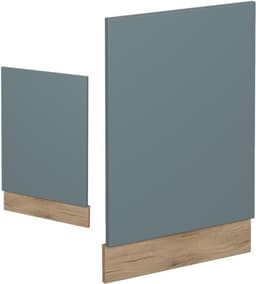Vaatwasserpaneel - Frontpaneel Keuken - Keuken Upgrade - Modulair Systeem - 45 cm Breed - Blauw-grijs — thumbnail 4