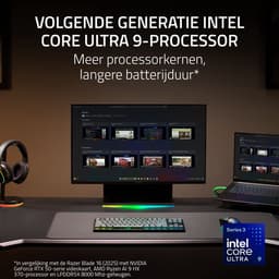 Razer Blade 16 Gaming Laptop - 16" QHD+ 240Hz OLED - Intel Ultra 9 - 32GB RAM - RTX 5080 - 1TB - QWERTY — thumbnail 2
