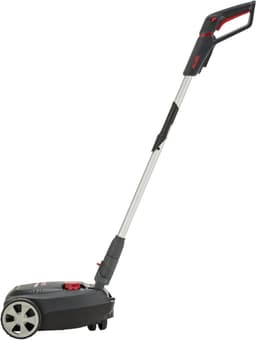 Accu Mulchmaaier - Elektrische Grasmaaier - Gazon Onderhoud - Ecologische Mulchfunctie - 22 cm maaibreedte - Grijs Zilver Rood — thumbnail 2