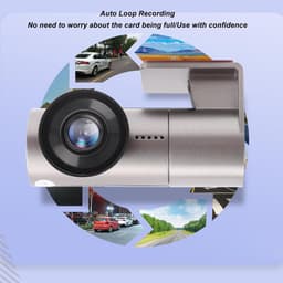 Dash Cam Recorder - Auto Camera - Veilig Rijden - 170° Groothoeklens - 1080P HD - Zwart — thumbnail 2