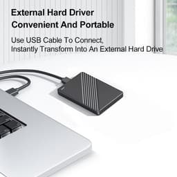 Externe Solid State Drive - Draagbare Harde Schijf SSD - Bestanden Opslaan - Snelle USB 3.0 Transmissie - 500 GB — thumbnail 2