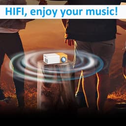 Allecto - Miniprojector - Draagbare LED-projector - 1080P Full Hd — thumbnail 3