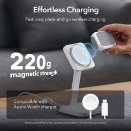 ESR Halolock Orbit Hybrid Hoes Geschikt Voor AirPods 4 (AirPods 4e Generatie) (2024) - Compatibel met MagSafe - Paars — thumbnail 2