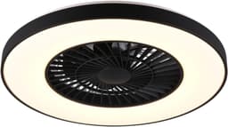 Fantiluxe - Magnus - Plafondventilator met verlichting - Zwart - Ø58cm - Afstandsbediening - Met lamp - Plafond ventilator - Slaapkamer — thumbnail 3