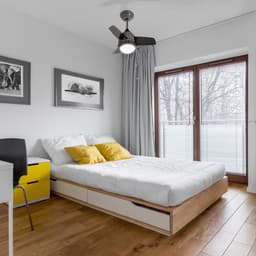 Fantiluxe - Isak - Plafondventilator met verlichting - Zwart - Ø66cm - Afstandsbediening - Met lamp - Plafond ventilator - Slaapkamer — thumbnail 3