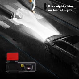 Dailygoods - Dailygoody - Auto Dash Camera - 1080P - WIFI App Controle - Groothoeklens - Nachtzicht - 24 uur parkeerbewaking - Geschikt voor elke auto - Compa — thumbnail 2
