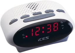 Ices ICR-210 - Wekkerradio - Wit — thumbnail 1