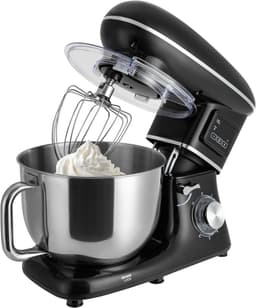 Keukenmachine 1500W - Keukenmixer Krachtig - Brood Deeg Maken - Compact LCD Display - 6.2 Liter Kom - Zwart — thumbnail 1