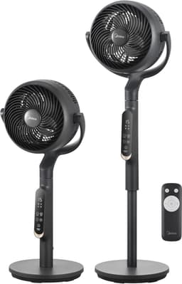 Staande Ventilator - Vloerventilator - Ruimte Koelen - 15 Snelheden - 78-110 cm - Zwart — thumbnail 5