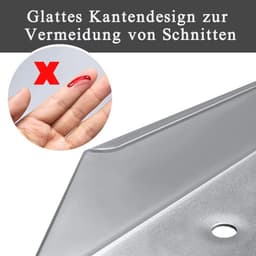 Oprijplaten voor Voertuigen - 400 kg Belastbaar Staal met Antislip, Hellingen voor Aanhanger, Motorfiets en Grasmaaier - Set van 2 — thumbnail 5