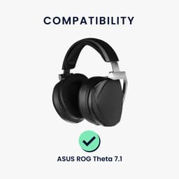 kwmobile microfoon voor gaming headset - geschikt voor ASUS ROG Theta 7.1 - 10 cm - In zwart — thumbnail 5