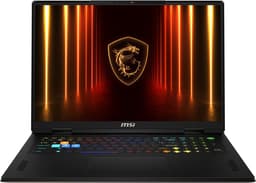 MSI Vector 18 HX AI A2XWJG-636NL - Gaming Laptop - Core Ultra 9 - RTX 5090 - 32GB/2000GB - 240 Hz - 18 inch — thumbnail 1