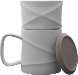 TOAST - WAVE / Coffee Mug Set warm grey — thumbnail 1