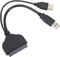 USB3.0 Naar -kabel 25 Inch HDD-kabel Gegevensoverdracht Harde Schijf Schijfconverter voor Pc Computer Externe 25 Inch SSD Harde Schijf 150 MB/s - USB Kabeldataoverdracht . — thumbnail 4