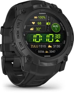 GARMIN Instinct 3 Tactical Smartwatch Zwart — thumbnail 2