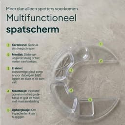 Keukenmachine - Mixer Kom - Zwaar Deeg Maken - Planetaire Beweging - 5 Liter Kom - Matzwart — thumbnail 3