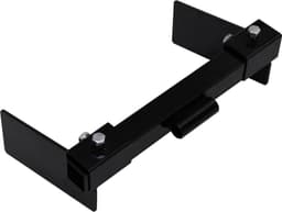 Sneeuwvliegadapter voor grasmaaier - stalen aanbouwapparaat - zwart - eenvoudige bevestiging - Vemera — thumbnail 1
