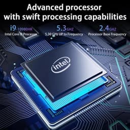 Laptop Draagbaar - 16 GB RAM 256 GB SSD - 14.1 Inch FHD IPS Scherm - Intel Core I9 - Windows 11 Pro - Zilver — thumbnail 5