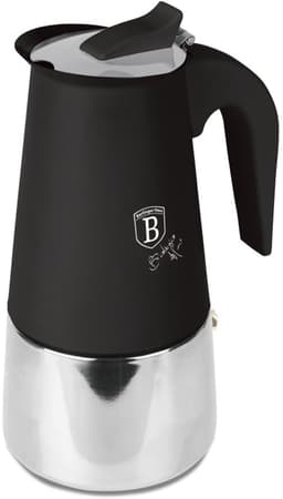 Moka-pot voor inductie, 6 kopjes, Matte Black Collection — thumbnail 2