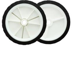 Set van 2 Universele Rubberwielen Ø150mm voor Grasmaaiers