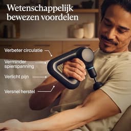 Diepweefmassagepistool voor Pijnverlichting - Elektrisch Percussiemassageapparaat met Bluetooth — thumbnail 3