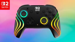 Turtle Beach Afterglow - Draadloze Controller - Nintendo Switch 2 - Zwart — thumbnail 2