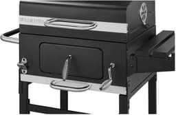 GRILLMEISTER Houtskool BBQ Kansas - Grilloppervlak: 52,5 x 40,5 cm - Kolenvat: 1,35 kg - Geïntegreerde thermometer — thumbnail 4