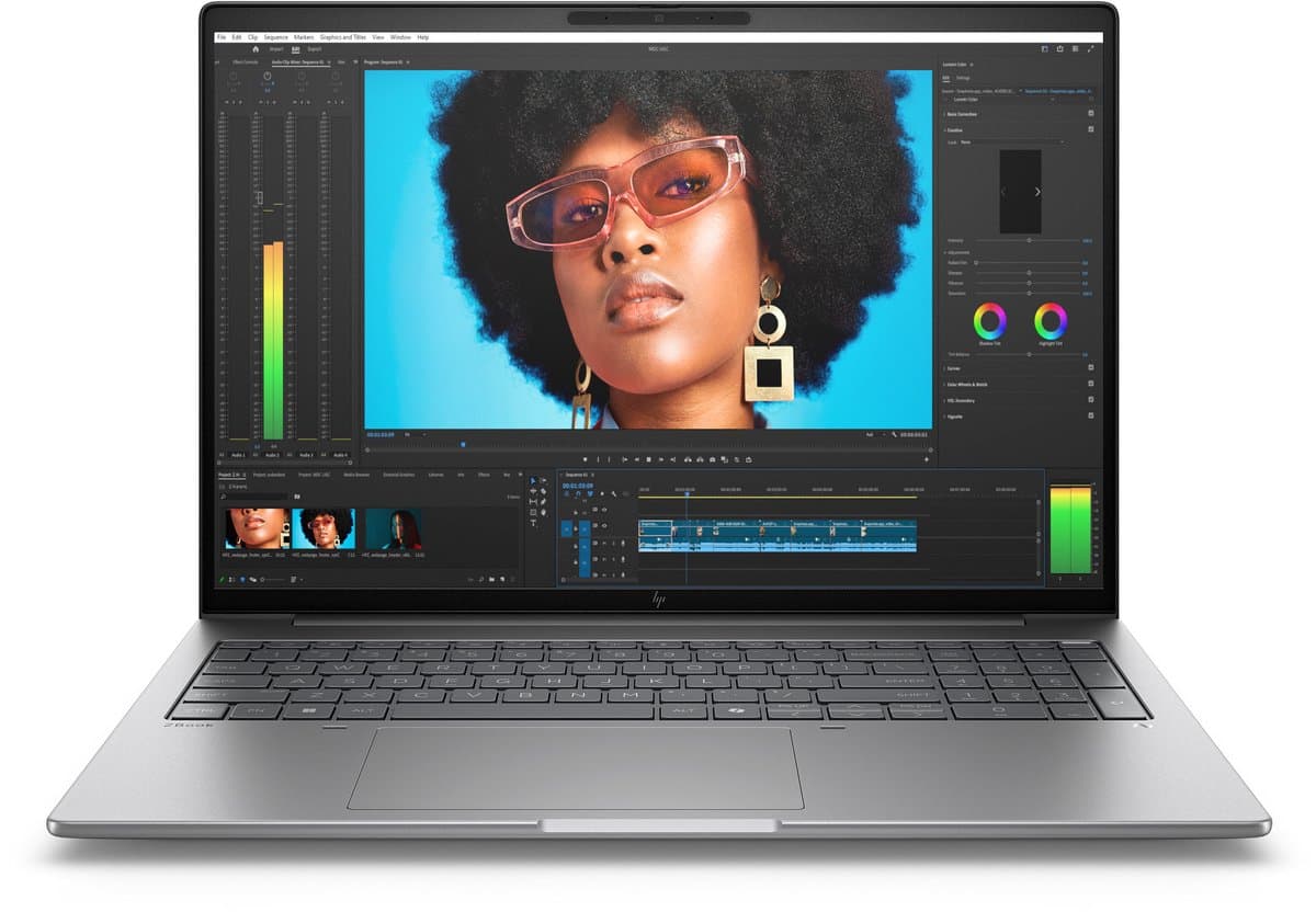 HP ZBook 8 G1i 16 Intel Core Ultra 5 225H Mobiel werkstation 40,6 cm (16"") WUXGA 24 GB DDR5-SDRAM 512 GB SSD NVIDIA RTX 500 Ada Wi-Fi 7 (802.11be) Windows 11 Pro AI Workstation, AI PC Zilver" — afbeelding 1