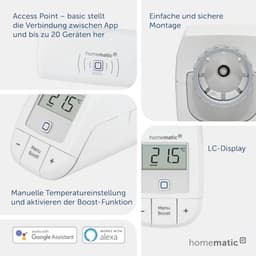 Slimme Verwarmingsset voor Thuisgebruik – Digitale Radiatorthermostaat met App en Spraakbesturing — thumbnail 4