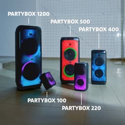 Salora PARTYBOX100 - Party Speaker - Partybox - Speaker - Box - Zwart — thumbnail 2