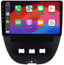 CarPlay autoradio geschikt voor Toyota Aygo | 2005 t/m 2013 | Android 13 | Draadloos Apple CarPlay & Android Auto | 2GB + 32GB | QuadCore processor | Denago DNG-A01 | 2025 model | 2005 2006 2007 2008 2009 2010 2011 2012 2013 | Bluetooth & Wifi — thumbnail 3