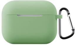 Telestore - hoesje geschikt voor AirPods Pro 3 soft case cover - groen - TPU hoesje Beschermhoes - AirPods Pro 3 Cover - AirPods Pro 3 hoesje - Geschikt voor Apple AirPods Pro 3 - gel hoesje met sleutelhanger — thumbnail 1