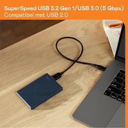 2 TB Draagbare Harde Schijf voor Mac - Slim Ontwerp, Compatibel met Time Machine, Wachtwoordbeveiliging — thumbnail 3