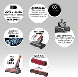 Friac HC900 Parket/Animal Steelstofzuiger — thumbnail 2