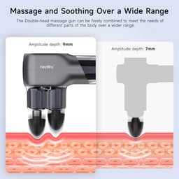 Mini Massagepistool voor Diepe Spiertherapie en Ontspanning – Draagbaar Handpistool voor Athleten voor Pijnverlichting — thumbnail 3