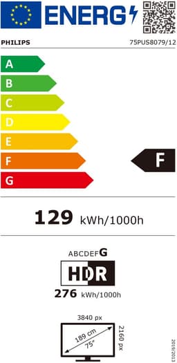 Philips 75PUS8079/12 - 75 inch - 4K LED - 2024 — thumbnail 2