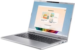 Aspire 14 AI A14-53M-72KA - CoPilot+ PC - Laptop - 14 inch OLED -Core Ultra 7 - 16GB - 512GB SSD - Verlicht toetsenbord - Zilver — thumbnail 4