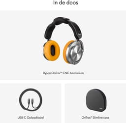 DYSON OnTrac™ 759557-01 Over-ear Draadloze hoofdtelefoon met Noise-cancelling Alluminum — thumbnail 2
