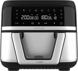 Cecotec Cecofry Dual 9000 2850w 9l Airfryer Zwart 9 Liters / EU Plug 220V — thumbnail 1
