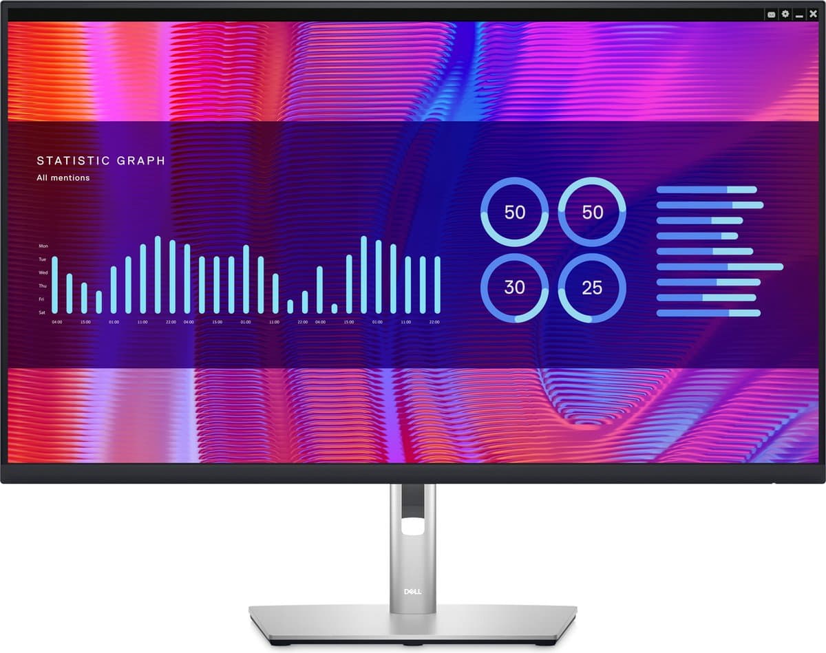 Dell P3223DE - QHD IPS 60Hz Monitor - 32 Inch — afbeelding 1