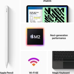 Apple iPad Pro (2022) - 12.9 inch - WiFi - 512GB - Zilver — thumbnail 5