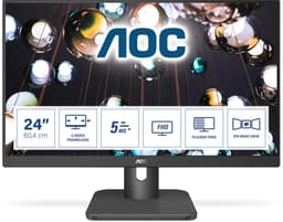 AOC Serie - Monitor - 23,8 inch - IPS - Full HD - Zwart — thumbnail 1