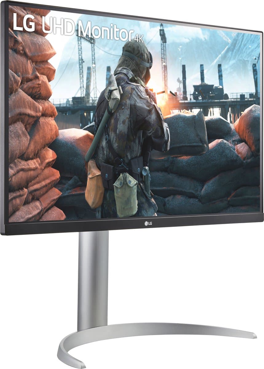 LG 27UP650-W - 4K IPS Monitor - 27 inch — afbeelding 1