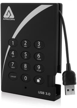 Apricorn Aegis Padlock Cijferslot - Externe harde schijf - 2 TB — thumbnail 1