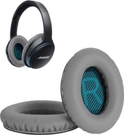 Set Oorkussens geschikt voor Bose QuietComfort 35 ii / 35 / 25 / 15 / 2 / Soundtrue - Soundlink Around-Ear AE2 / AE2W / AE2I - Oorkussens voor koptelefoon - Ear pads headphones grijs / blauw — thumbnail 1
