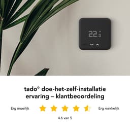 tado° bedrade Slimme Thermostaat V3+ - Smart Thermostaat - Uitbreiding - Wit — thumbnail 3