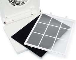 Winix Zero - Luchtreiniger Air Purifier met vervangbaar Hepa + Koolstoffilter + PlasmaWave Technologie - Cadr 390m³ p/u en tot 99m² - Getest en Gecertificeerd op Hooikoorts, Allergie en Fijnstof - Auto en Slaapstand, Timer en Luchtkwaliteit indicator — thumbnail 2