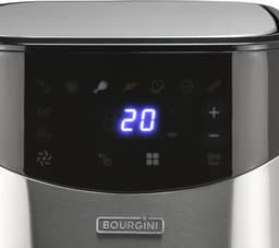 Airfryer XXL - Bourgini Heteluchtfriteuse - Digitaal display met touch control - 4 Liter inhoud / geschikt voor 1kg friet - Metalen behuizing- Bak met 65% minder vet — thumbnail 4